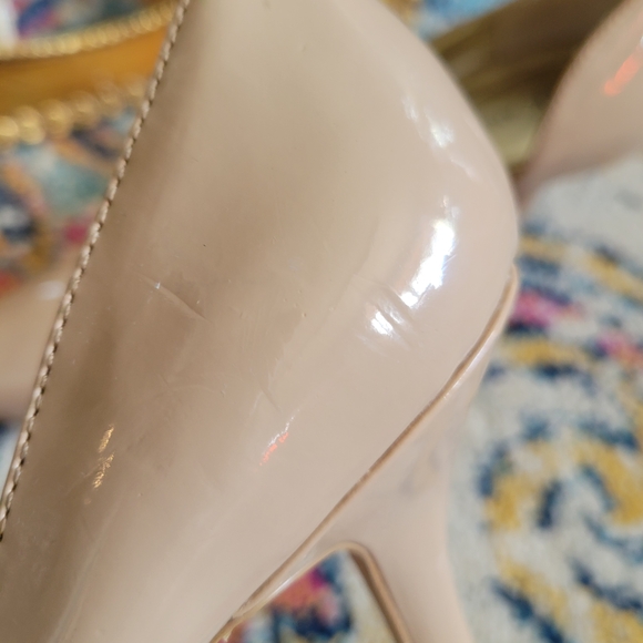 Anne Klein Nude Patent Heels - Picture 10 of 15